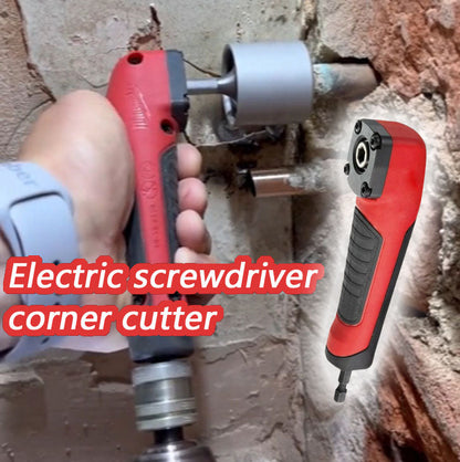 🔧 90° Right Angle Drill Adapter – Reach Tight Spaces Your Drill Can’t