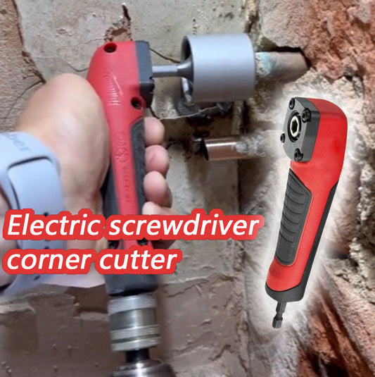 🔧 90° Right Angle Drill Adapter – Reach Tight Spaces Your Drill Can’t