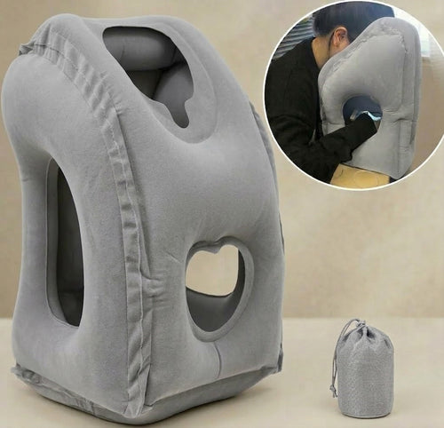 🔥LAST DAY SALE 49% OFF✨🔥 Inflatable Travel Neck Pillow for Airplane Sleep