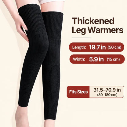 🔥LAST DAY SALE 49% OFF✨🔥 New Autumn/Winter Thermal Knee Warmers – Fleece-Lined, Thickened, and Extended