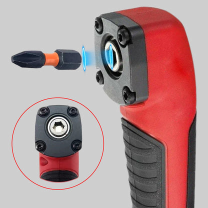 🔧 90° Right Angle Drill Adapter – Reach Tight Spaces Your Drill Can’t