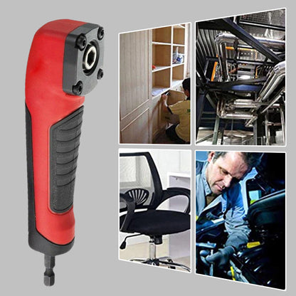 🔧 90° Right Angle Drill Adapter – Reach Tight Spaces Your Drill Can’t