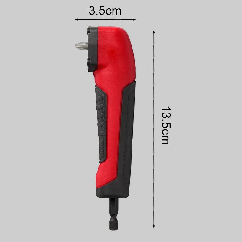🔧 90° Right Angle Drill Adapter – Reach Tight Spaces Your Drill Can’t