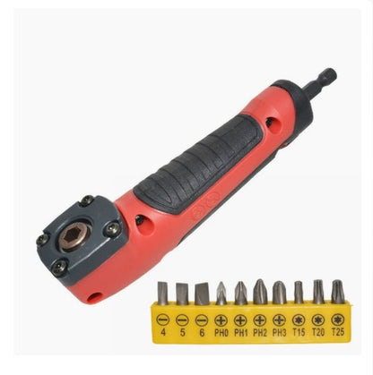 🔧 90° Right Angle Drill Adapter – Reach Tight Spaces Your Drill Can’t